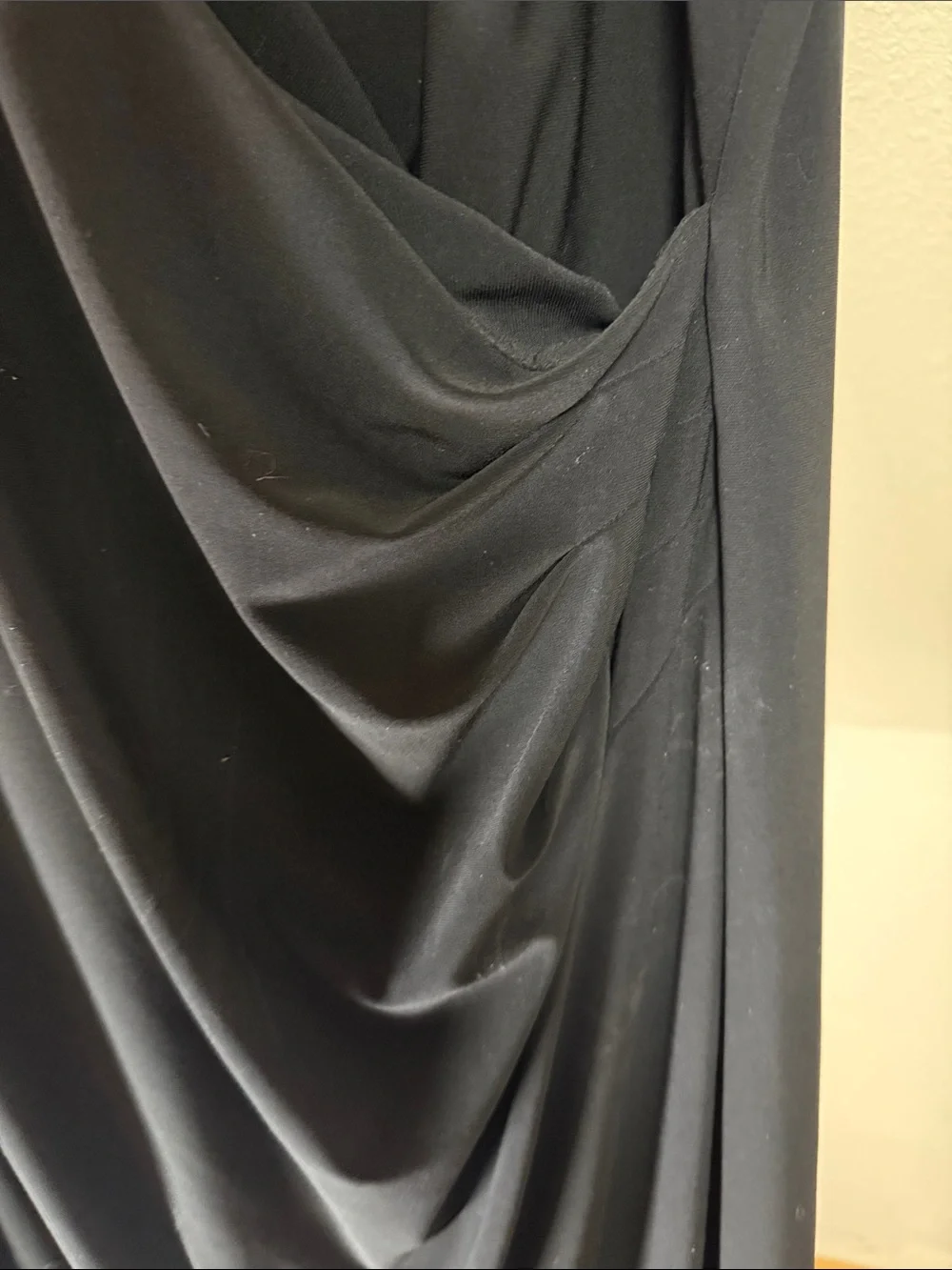 NWT LAUREN Ralph Lauren Black Elegant Cocktail Dress 16W - Picture 4 of 7